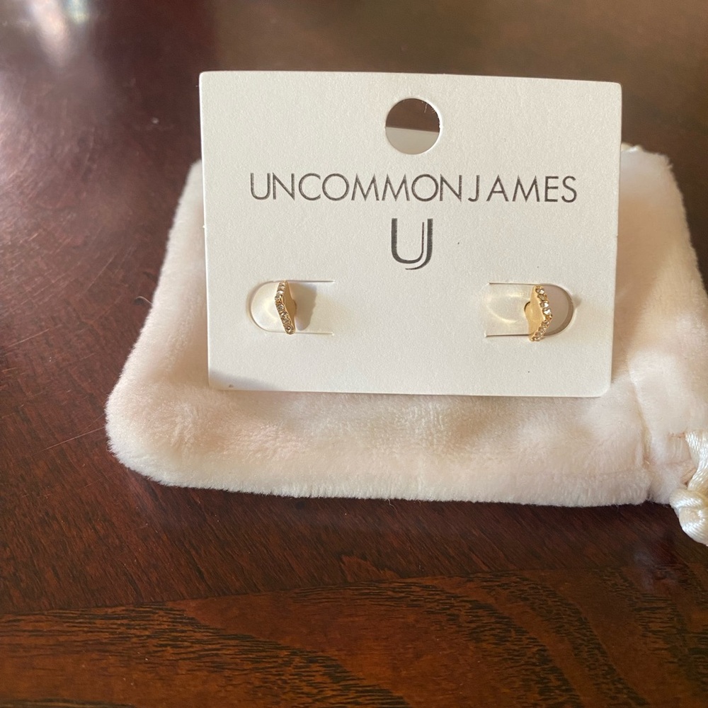 Uncommon James Gold Arrow Earrings